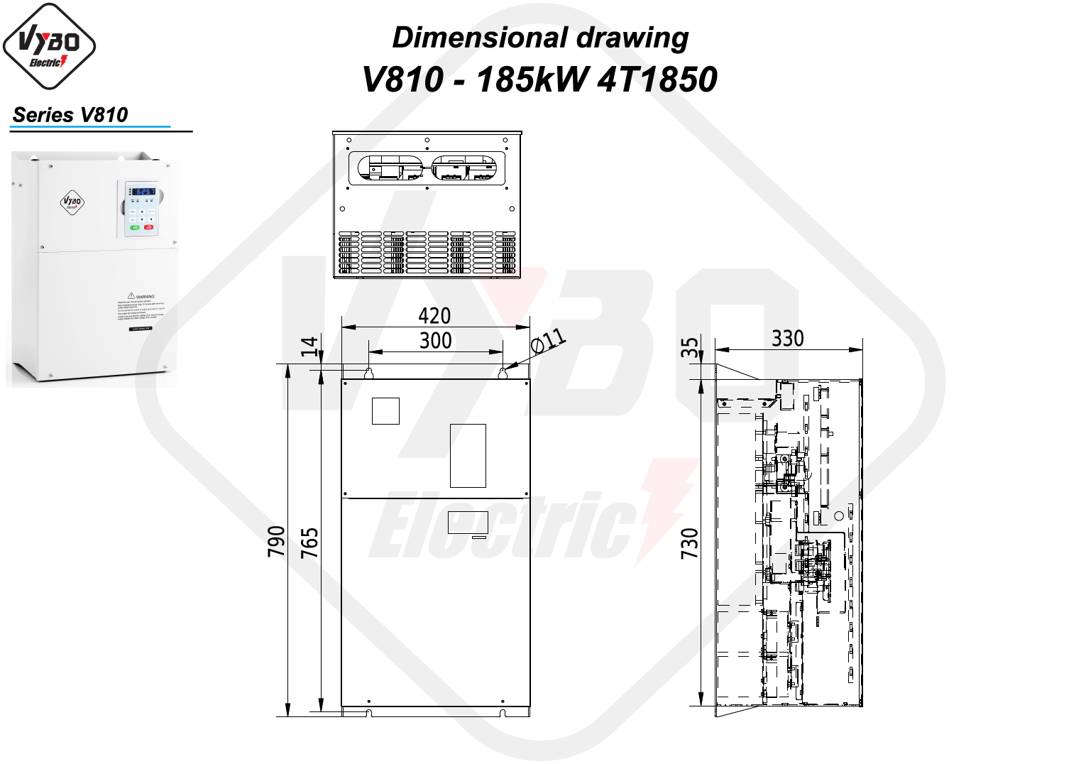 Måltegning V810 4T1850