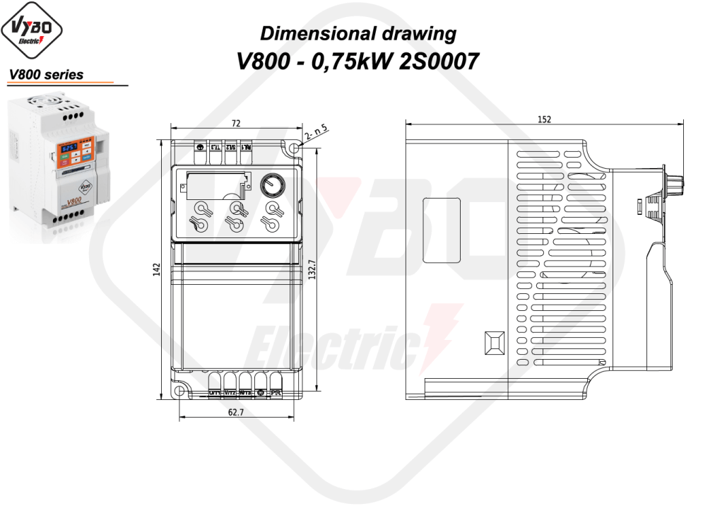 Måltegning V800 2S0007